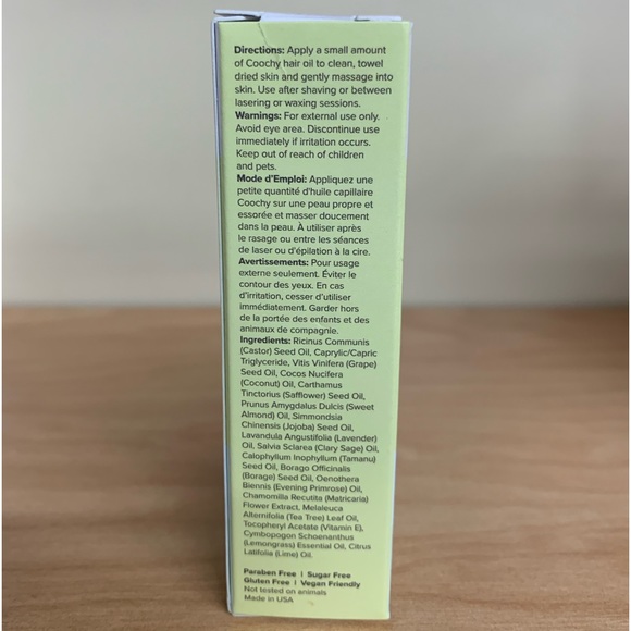 Coochy Ultra Lime Yours Ingrown Hair Oil Lemongrass & Lime - Picture 5 of 8